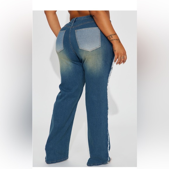 Stretch straight leg jeans - Picture 3 of 3